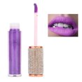 thumbnail image 1 of Lip Gloss, Moisturize Lip Glaze, Rhinestone Round Tube Moisturizing Hydrating Long Lasting Liquid Lipstick Makeup For Makeup Daily Use, 1 of 8