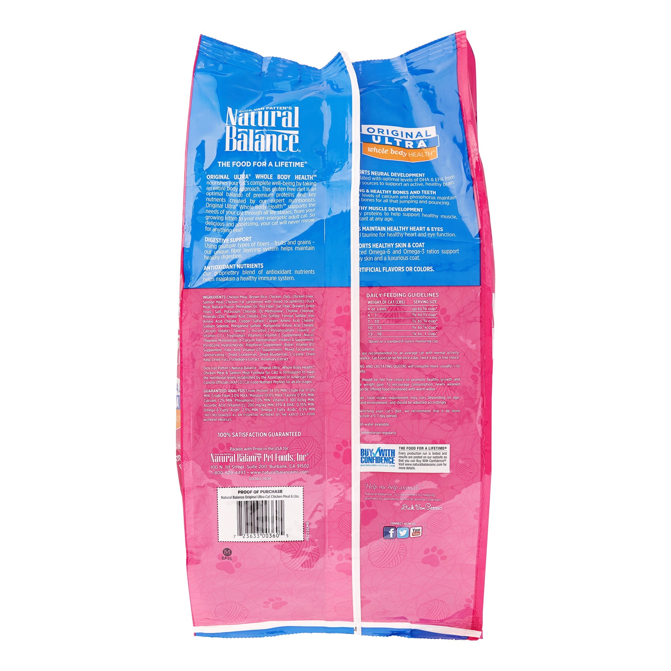 Natural Balance Original Ultra Whole Body Health Chicken Meal
