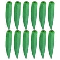 thumbnail image 1 of Minkissy 12pcs Realistic Okra Model for Artificial Vegetable Decorations, 1 of 8