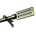 thumbnail image 2 of InStyleDesign  Cavalier Curtain Rod Black 120 to 170 inches Black Finish, 2 of 5