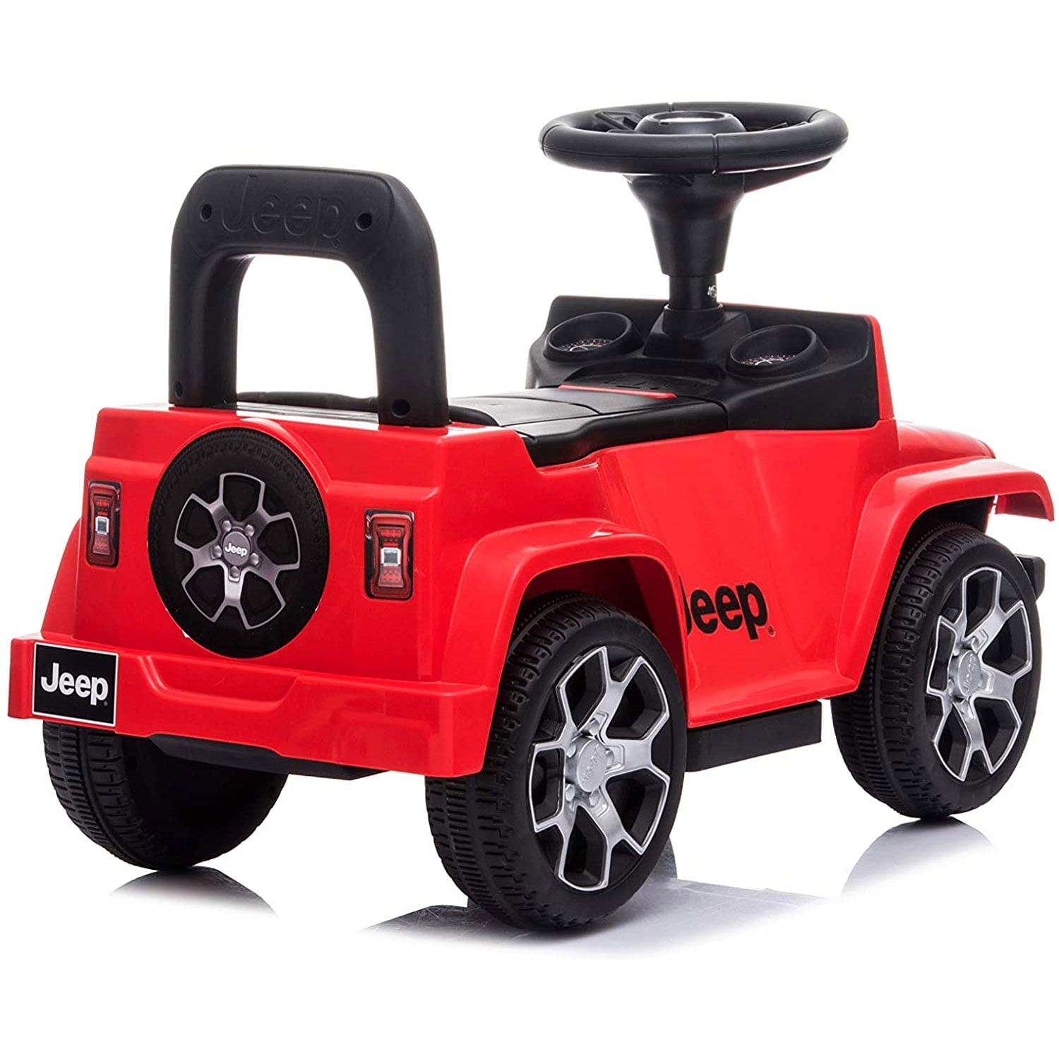 Best Ride On Cars Baby Toddler Red Jeep Rubicon Push Car Riding