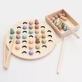 thumbnail image 3 of Concentration Training Toy Baby Ball Clip Early Education Educational Toy Fine Motor Training Children Magnetic Fishing Early Education Parent-Child I, 3 of 5