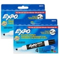 thumbnail image 4 of Sanford L.P. SAN80074-2 Expo Marker Expo 2 Dry Erase 4 Color Chisel, Multi Color - Pack of 2, 4 of 4