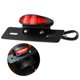 thumbnail image 1 of Luz trasera universal para motocicleta, luz de freno y señal de giro integrada con soporte para placa de matrícula, compatible con Honda Yamaha Kawasaki Suzuki Cruiser Off-Road, 1 of 7