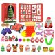 thumbnail image 1 of Caja de regalo de Navidad con cuenta regresiva de 24 días, calendario de Adviento, juguete de descompresión, pulsera navideña y juguete de bloques para niñas y niños, 1 of 4