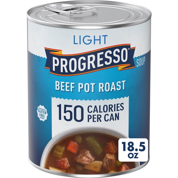 Progresso Light, Beef Pot Roast Soup, Gluten Free, 18.5 oz.