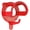 Red, variant on Polyester Horse Barn Hook Horse Equipment Hanger Ideal For Halters Bridles And Rein In Any Equestrians Setting