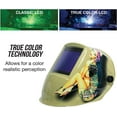 thumbnail image 4 of TGR Extra Large View True Color Auto Darkening Welding Helmet - 4"W x 3.65"H (Tattoo), 4 of 9