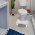 thumbnail image 3 of YSNOOWE Sturdy Potty Stool Toilet PP Rectangular 1Pcs Non-slip For Home Use Improvement, 3 of 8