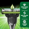 thumbnail image 4 of Gillette Mach3 Sensitive, Men's Disposable Shaving Razors with Pivoting Head, 7 Count, 4 of 11