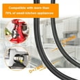 thumbnail image 6 of 2Pcs Kitchen Mixer Cord Organizer - Space-Saving ,Wire Storage and Fixing Hider,White, 6 of 8