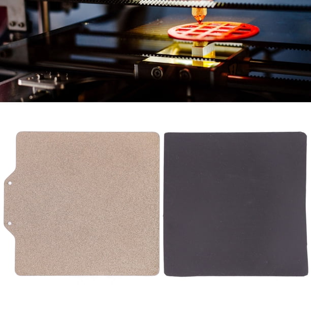 Plataforma De Placa De Acero Con Resorte PEI, Placa De Cama PEI De Acero Con Resorte Impresora 3D Adhesión Superficial Fuerte 180x180 Mm Para Universidades