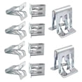 thumbnail image 1 of Car Metal Retainer Clips 10 Pcs Dashboard Trim Clips Universal Trim Panel Buckle Auto Interior Fastening Rivets, 1 of 6