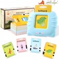 thumbnail image 1 of HLONK Talking Flash Cards Learning Toys -Blue, 1 of 8
