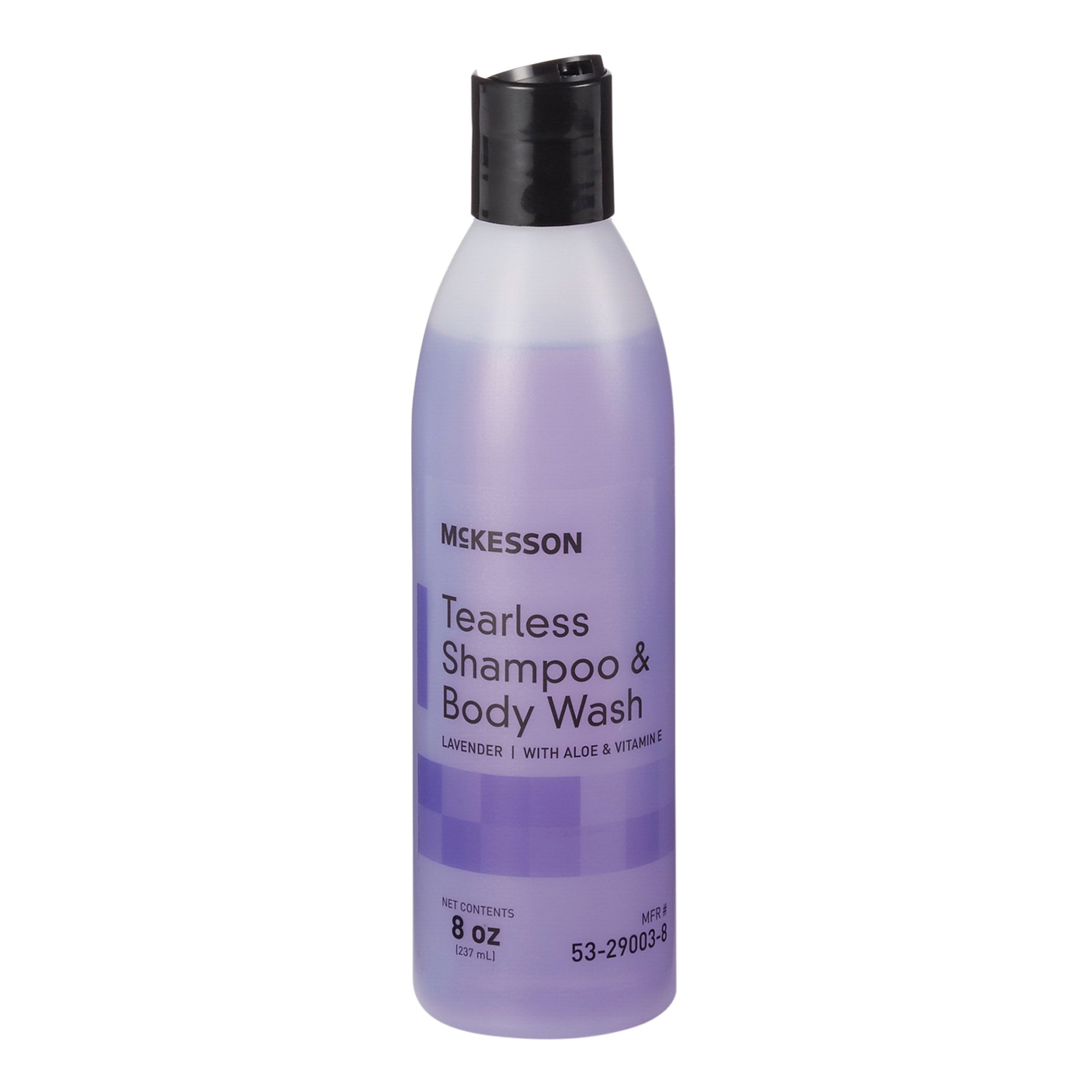 McKesson Tearless Shampoo and Body Wash with Collagen - Lavender Scent, 8 oz, 48 Ct