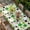 Green Beige, variant on St Patricks Day Table Cloths for 6 Foot Rectangle Tables, Spring Country Green Black Shamrock Patio Waterproof Elastic Fitted Tablecloths, Washable Rectangular Table Cover for Camping