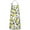 Yellow Lemon Fruit, variant on Yellow Lemon Fruit Flowers Yellow Pattern Apron-Garden Aprons for Women with Pockets-Cotton Linen Waterproof Kitchen Cooking Gardening Aprons Adjustable for Kitchen,Cooking,BBQ and Salon 33x27 Inch