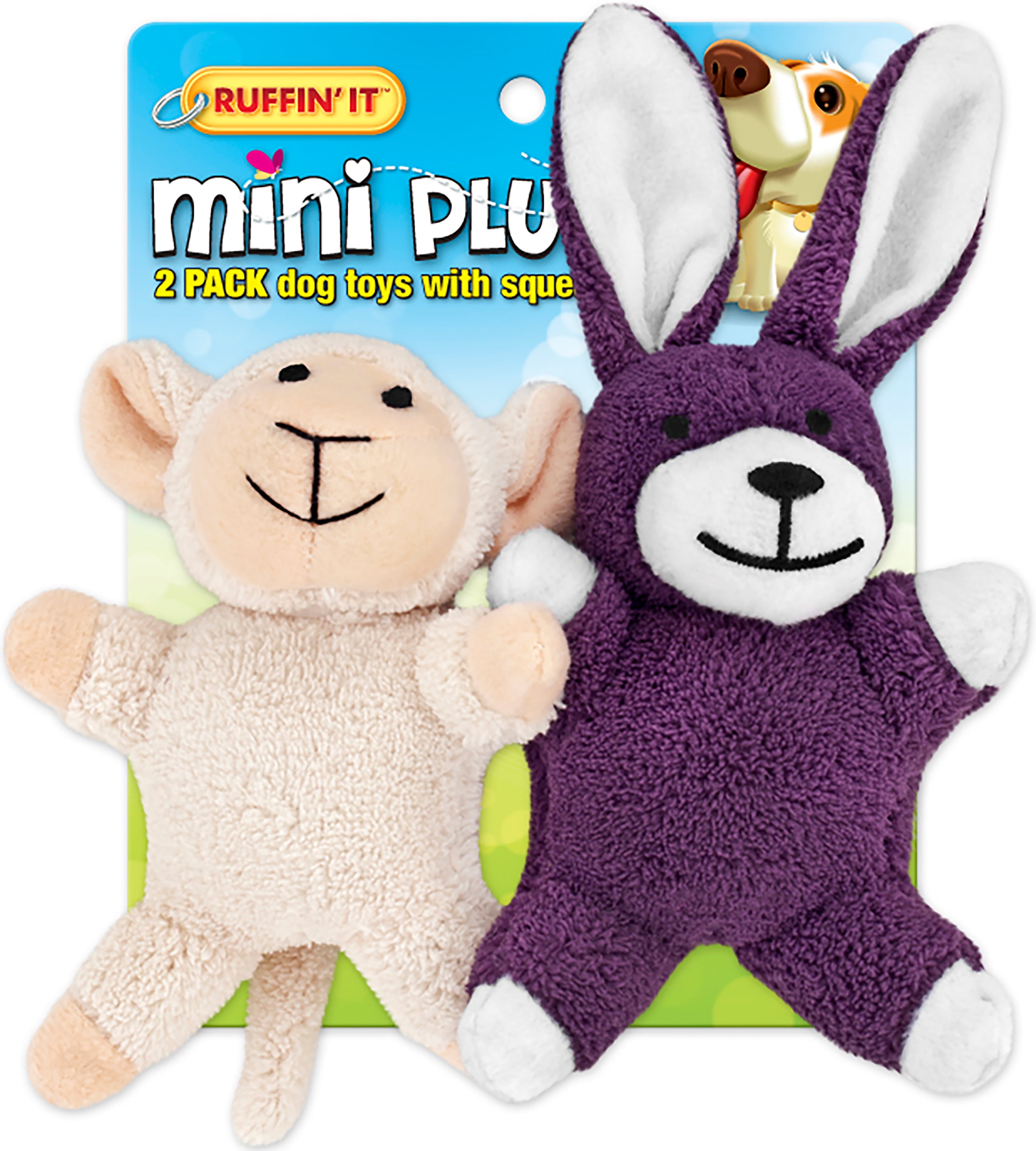 mini plush dogs