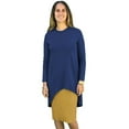 thumbnail image 3 of Women's Layered Hi-Lo Pencil Midi Dress, 3 of 4