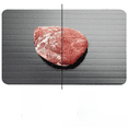 thumbnail image 2 of Tabla de descongelación rápida de carne fresca, mariscos, filetes, carne congelada, tabla de hielo, 9 veces la comida, tabla de cortar de descongelación rápida, 2 of 4