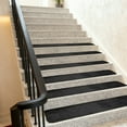thumbnail image 4 of Stair Treads Non Slip 15Pcs Carpet Stair Treads Plushes Large Size Stair Mat Non Slippery Rug Slide Resistive Indoor Runner Plushes Stair Mat With Reusable Easiler To Clean Stair Carpet, 4 of 7