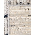 thumbnail image 6 of Unique Loom Tucson Collection Area Rug - Sonora (9' x 12' Rectangle Ivory/Black), 6 of 6