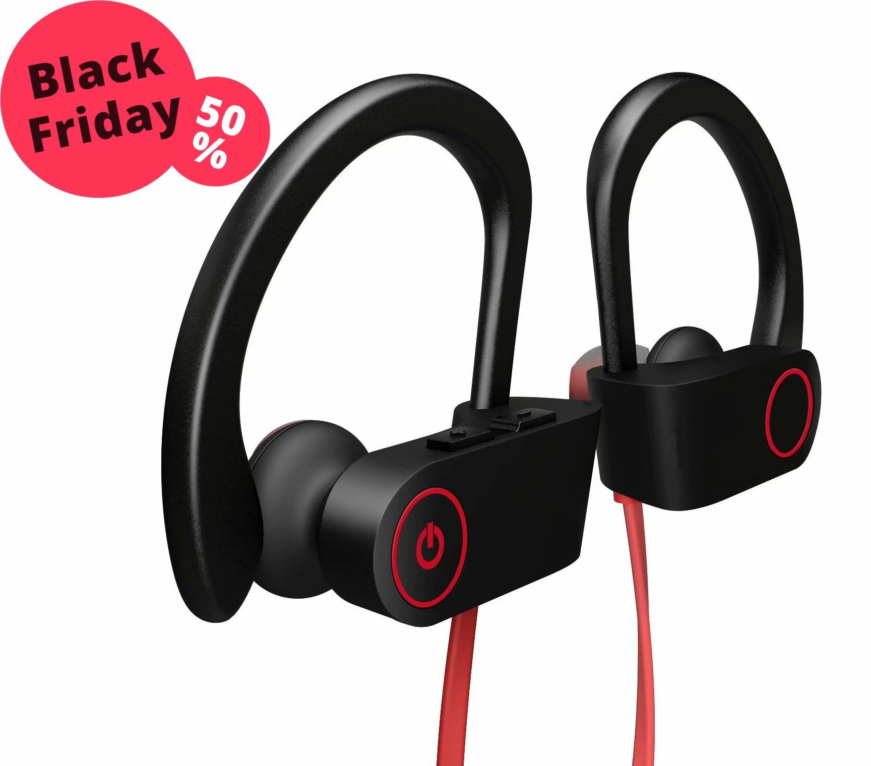 Black Friday ! Bluetooth Headphones,Wireless Earbuds, IPX7 Waterproof