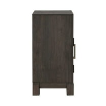 Liberty Furniture Modern Edge Bedside Chest w/ Charging Station - Brown