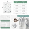 thumbnail image 6 of Green Beige Spring Floral Tie Up Curtains for Windows, Adjustable Balloon Window Shades, Luxury Botanical Summer Kitchen Window Treatments Adjustable Roll Up Curtain for Basement/Nursery 52"x45", 6 of 8