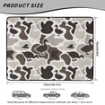 thumbnail image 7 of Yuyamidu Duck Camo Car Trunk Mat 29 x 39 Inches, Universal Non-Slip Cargo Liner for SUV Sedan Truck, Stain Resistant Machine Washable Rear Trunk Interior Accessory, 7 of 7