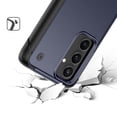 thumbnail image 2 of For Samsung Galaxy S24 Plus /S24+ Hybrid Stand Military Grade Anti Drop Protection Built-in Kickstand Hard PC TPU Rubber Armor Cover ,Xpm Phone Case [ Blue ], 2 of 8