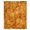Orange, variant on Red Geometric Sheer Curtains 63 Inches Long, Vintage Minimalism Abstract Aesthetic Light Filering Curtains, Breathable Simi Curtain Privacy Drapes for Living Room Bedroom Lightweight Window Treatment