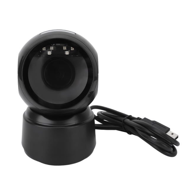 Escáner de código de barras 1D 2D QR lectura USB detección de pantalla infrarroja automática lector de código de barras con cable para ordenador portátil