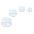 thumbnail image 1 of Ventosas de Vidrio de Silicona, Copa Anticelulítica, Juego de Ventosas de Silicona Vasos de Ventosa Taza de Vacío Cuerpo/Cara Tazas de Terapia de Vacío Anticelulíticas Spa en el Hogar Cuidado de la, 1 of 6