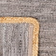 thumbnail image 6 of SAFAVIEH Cape Cod Ainsley Texture/Embroidery Runner Rug, Light Gray/Natural, 2'3" x 8', 6 of 10