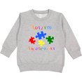 thumbnail image 2 of Inktastic Autism Awareness-puzzle Toddler Sweatshirt, 2 of 4