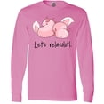 thumbnail image 3 of Inktastic Let's Relaxolotl with Sleeping Axolotls Long Sleeve T-Shirt, 3 of 5