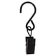 thumbnail image 2 of Metal S-hook With Clip S-shaped Curtain Shower Curtain Accessory Hook Outdoor Party Light Hook, 2 of 5