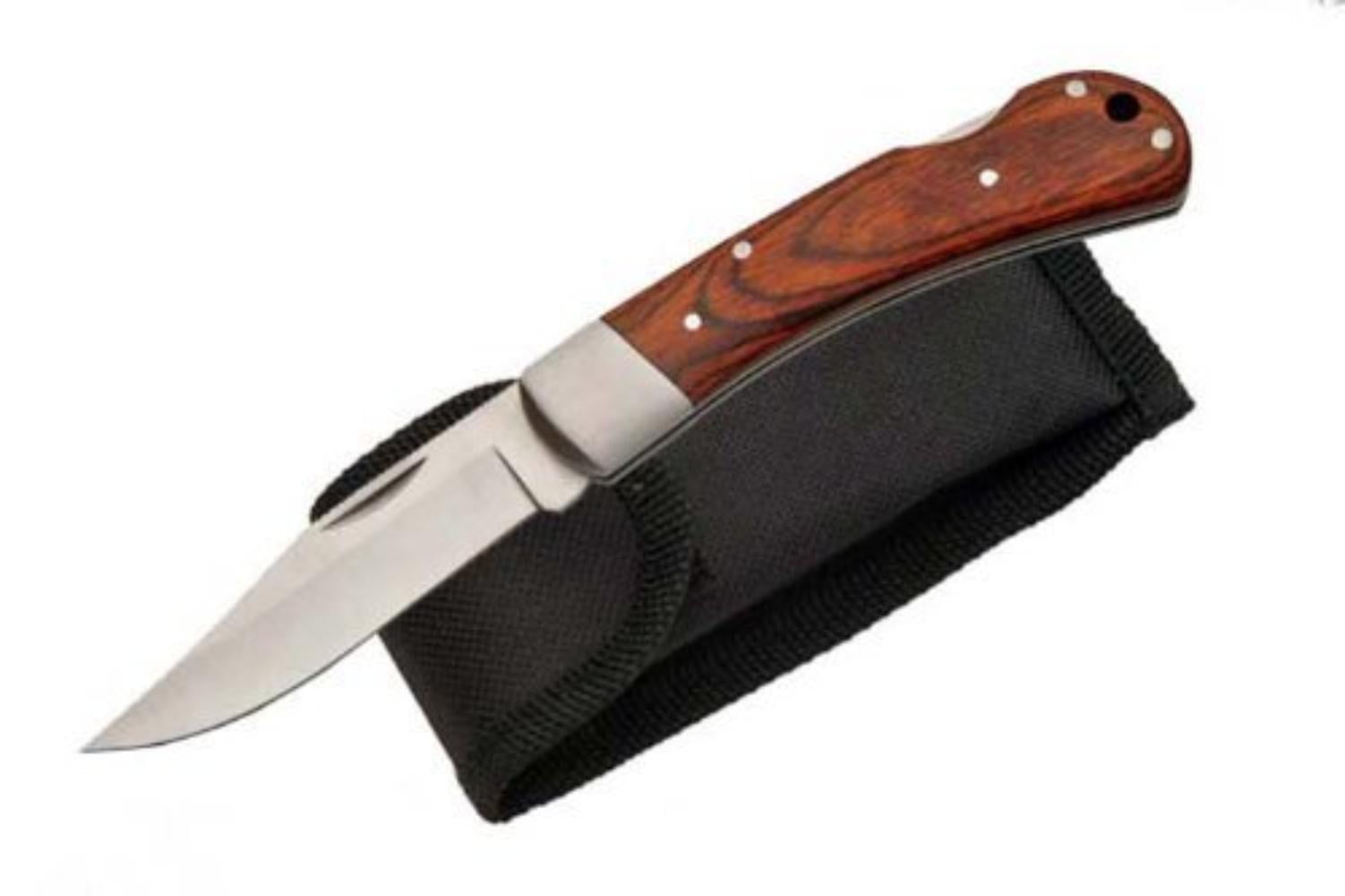 Single Bolster Lockback Knife, Lock back mechanism By SZCO Supplies