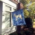 thumbnail image 2 of Bedlington Terrier Welcome Flag Canvas House Size, 2 of 4