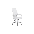 thumbnail image 4 of Studio 55D Primero White Faux Leather Adjustable Office Chair, 4 of 9