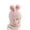 Pink, variant on Kids Winter Plus Velvet Thickened face Protection Scarf Skull Caps Cute Beanie Cap Winter Soft Warm Knit Caps