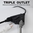 thumbnail image 4 of Cable de extensión para exteriores EP de 25 pies con 3 tomas de corriente 16/3 SJTW, 4 of 7