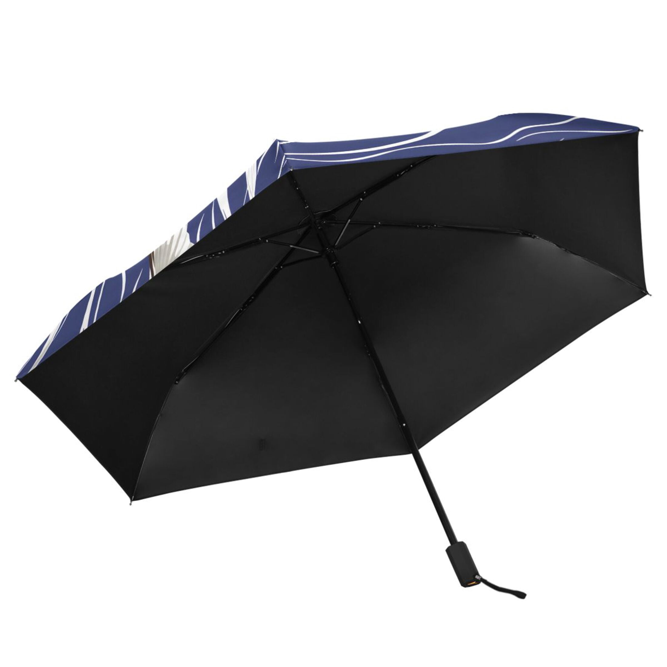 ALAZA Seagull on Wave UPF 50+ Compact Folding Umbrella for Rain Travel Umbrella Packable