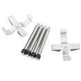 thumbnail image 1 of Rear Disc Brake Caliper Hardware Kit, Replacement Rear Brake Pad Pins Clips BPF1266A Precise Fit  for Vehicle, 1 of 7