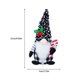 thumbnail image 2 of Advancent Navidad muñeca sin rostro Bar Café Festival fiesta sala de estar chimenea sofá decoración ornamento regalos de cumpleaños niños Kits de decoración para fiestas Negro Advancent HA069294-02, 2 of 6