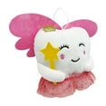 thumbnail image 4 of Tooth Fairy Pillow with Pocket Embroidered Doll First Tooth Keepsake for Kids Boys Girls Soft Cute Pillow, 4 of 9
