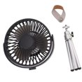 thumbnail image 4 of Ventilador eléctrico ANGGREK de mesa 3 velocidades 360 grados Silencioso Inteligente Recargable USB, 4 of 8