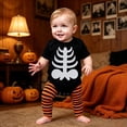 thumbnail image 2 of NordicNest Halloween Themed Babe Bodysuit For Boys With Funny Print Soft Piece Romper Comfortable Everyday Wear For And Toddlers Jumpsuit Babe Boy Halloween, 2 of 5