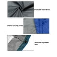 thumbnail image 4 of Little Donkey Andy Men's Waterproof Rain Jacket Outdoor Lightweight Rain Shell Coat for Hiking,Golf,Travel Military Dark Blue Size XXL, 4 of 6